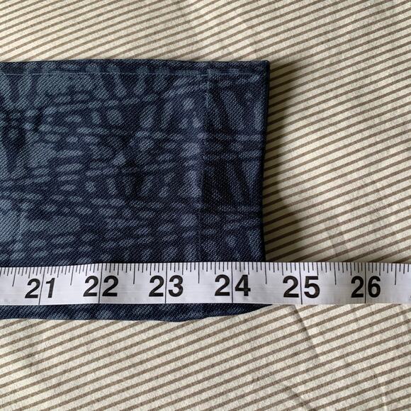 SPANX Leggings Womens Medium Navy Print Look At Me Now Pull On Casual Athleisure - Picture 7 of 7